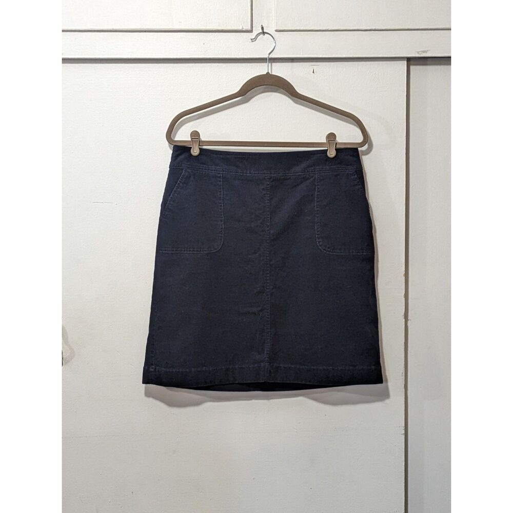 TALBOTS corduroy skirt with Pockets! sz 10